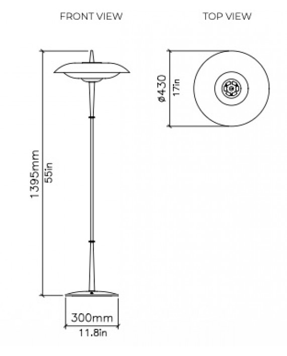 Bert Frank Durant Floor Lamp